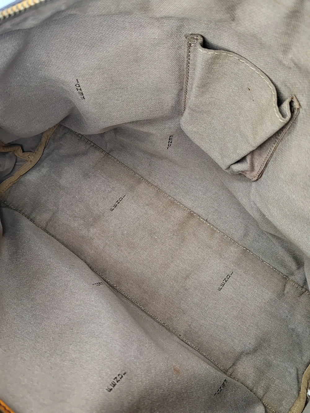 Fendi Zucchino Canvas Practical Tote Bag Vintage Authentic..